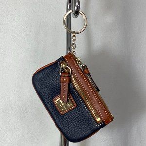 Dooney & Bourke Small Coin Case Midnight Blue
